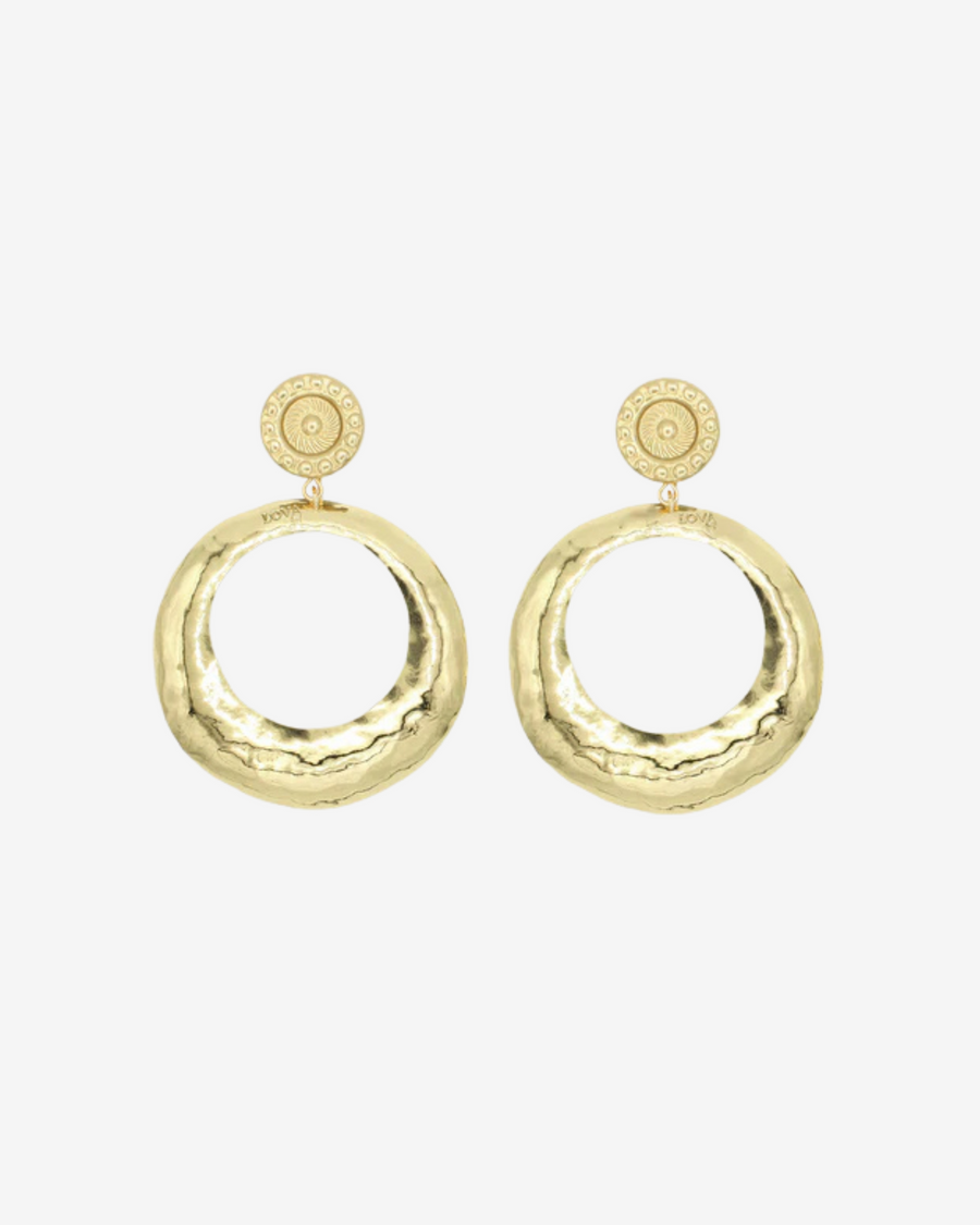 GOLD CREOLE LOOPS