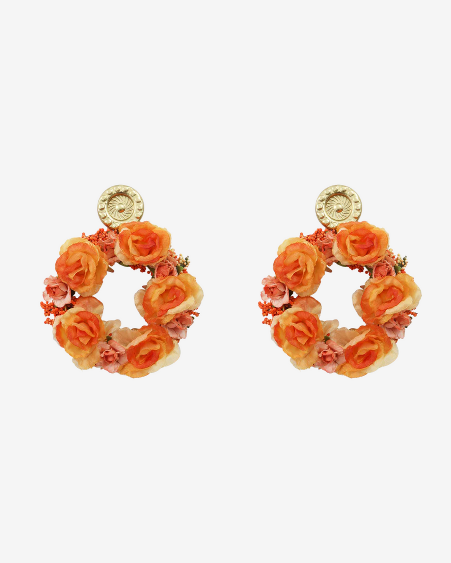 CREOLE FLOWERS ORANGE